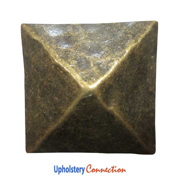 EW214 - 1 7/16" Square, Pyramid, Hammered Nail
