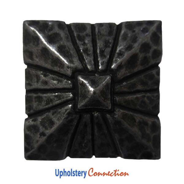 EW219 - 1 15/16" Square, Pyramid, Hammered Nail