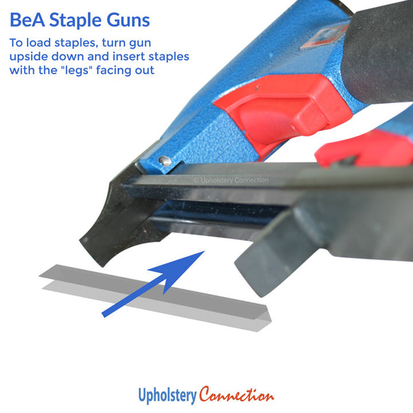 All BeA Staple Guns – load staples upside down