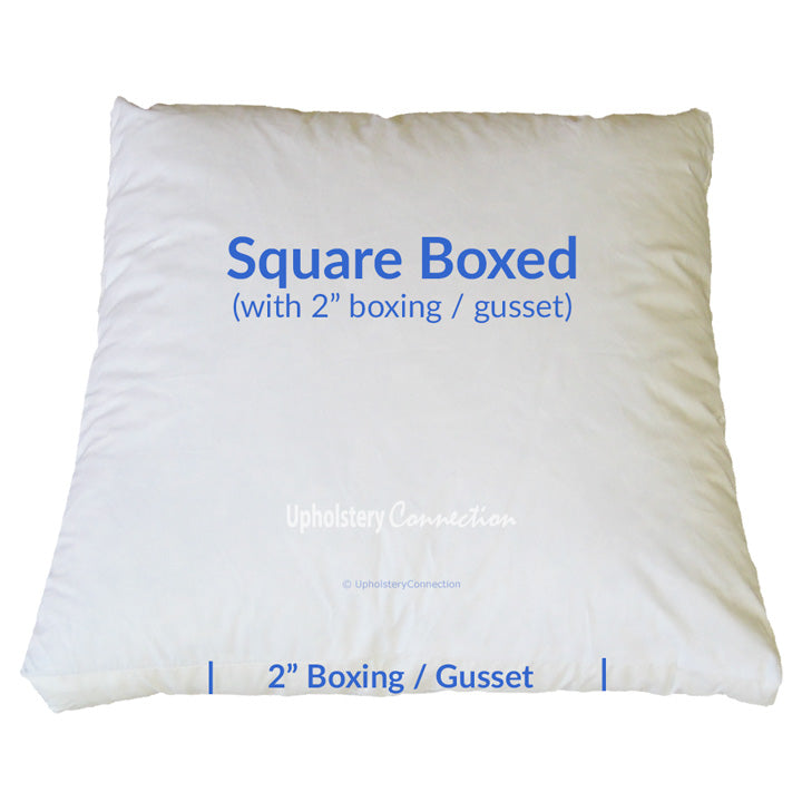 Buy custom down and feather envelope seat cushions online from  CushionsXpress.