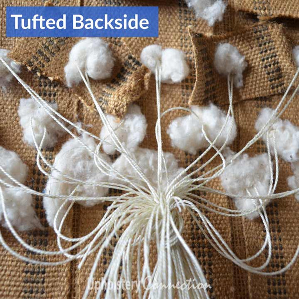 Nylon tufting twine – super strong to make it last!