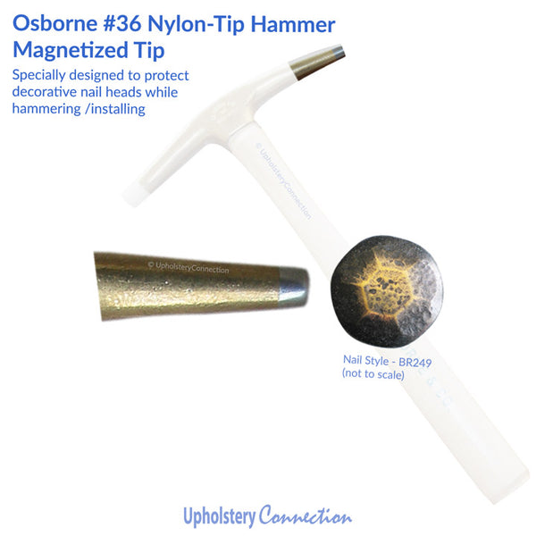 Osborne Magnetic Nylon Tip Hammer