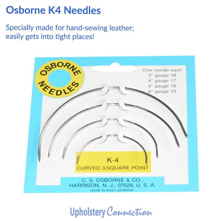 Osborne Upholstery Needles - Upholstery Connection