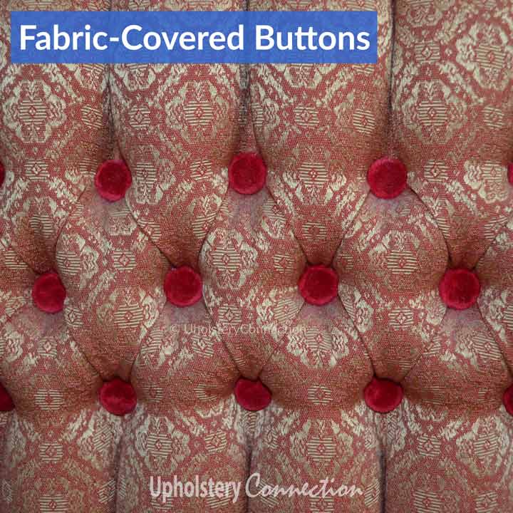 Upholstery Buttons Tops & Backs